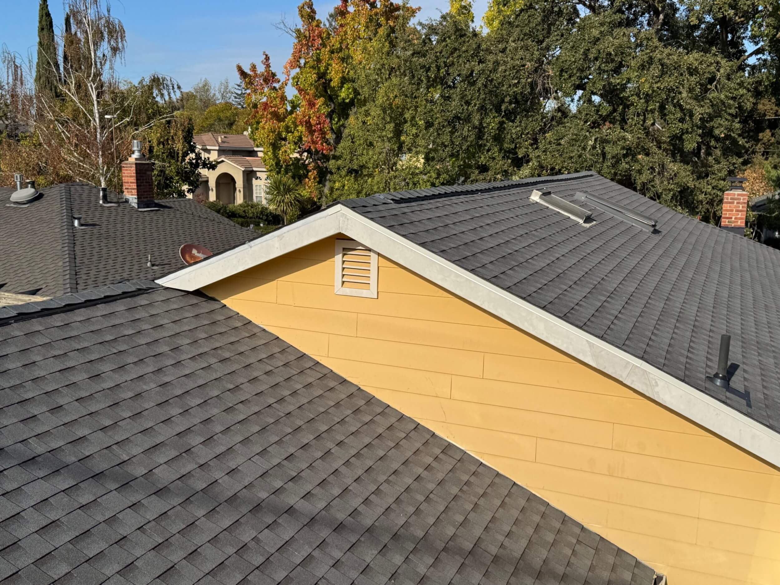 Home Pro Roofing Solar Contractor Removal and Replacement Solar in Palo Alto, CA. Roof installed by Home Pro Roofing and Solar, Sunnyvale, CA