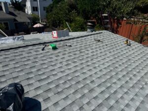 Completed GAF Timberline HDZ Roofing and White TPO, Oakland, CA