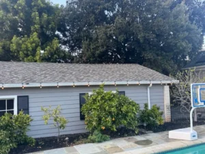 New composition shingle roof in Los Altos, CA installed by Home Pro Roofing and Solar